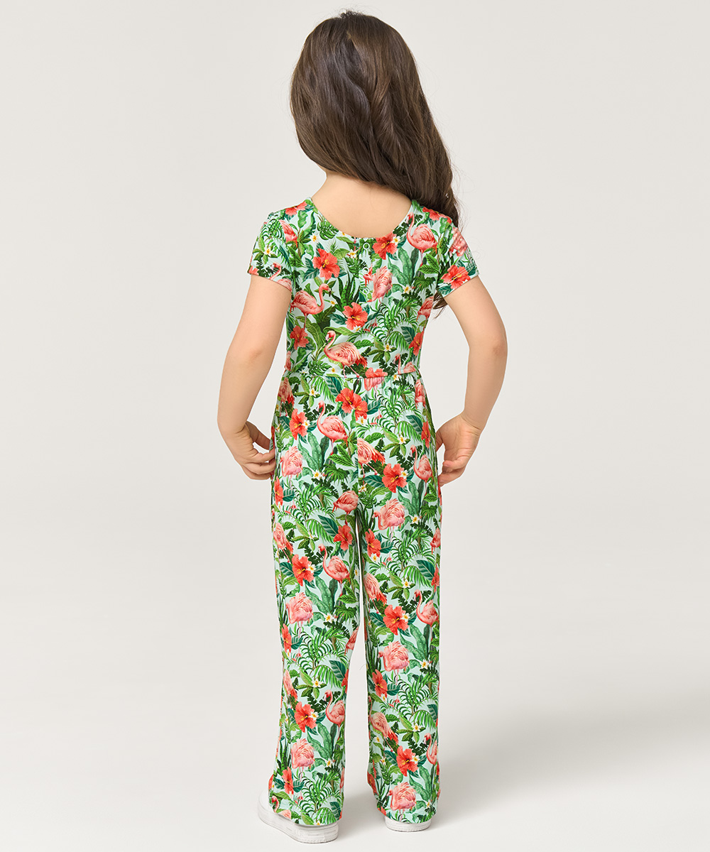 Preschool Girls Short Sleeve Bamboo Outfits