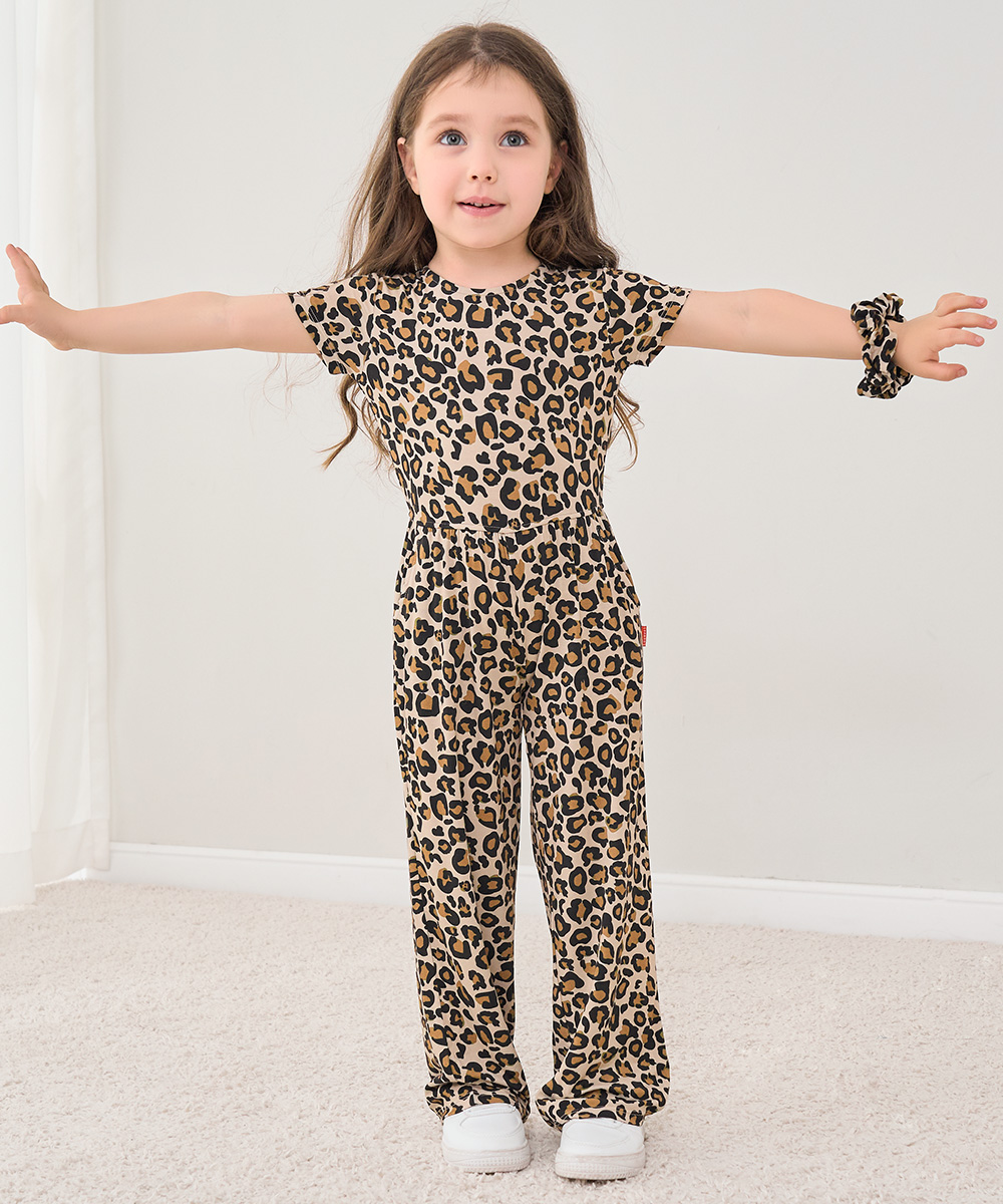 Preschool Girls Short Sleeve Bamboo Outfits