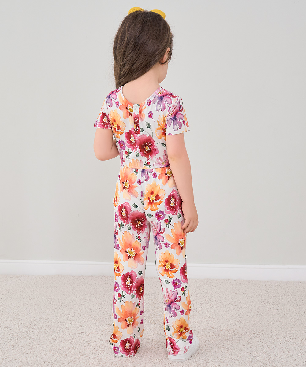 Preschool Girls Short Sleeve Bamboo Outfits