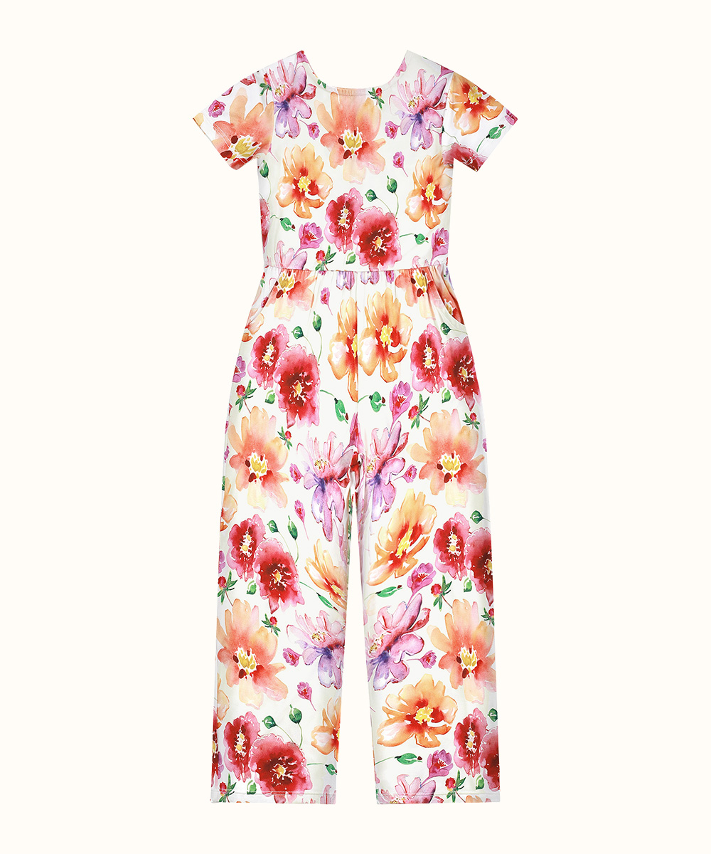 Preschool Girls Short Sleeve Bamboo Outfits