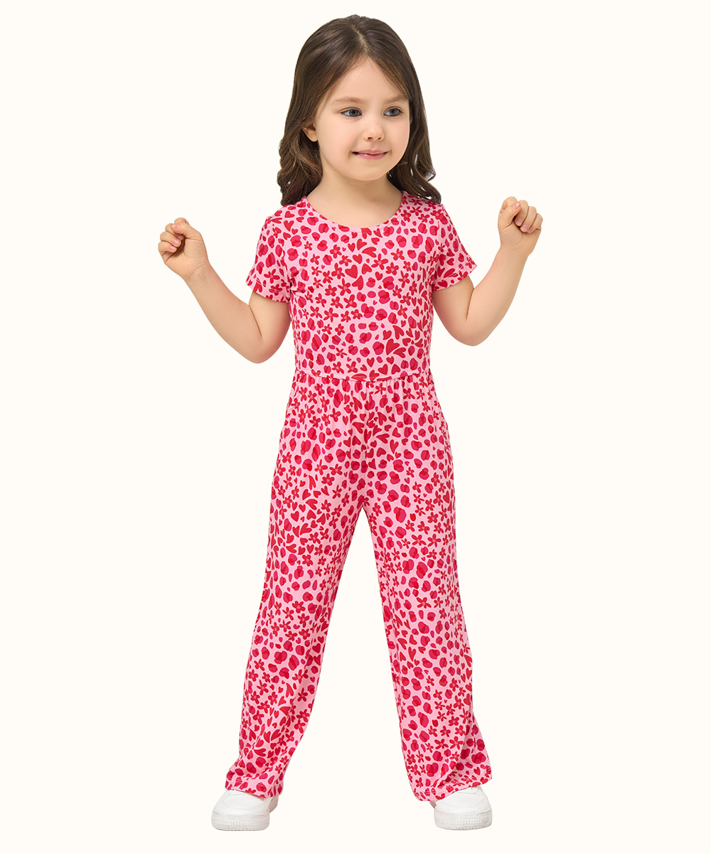 Preschool Girls Short Sleeve Bamboo Outfits