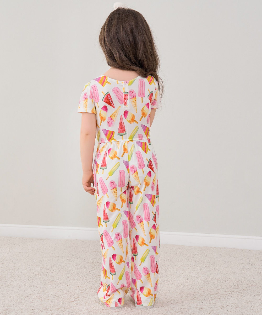 Preschool Girls Short Sleeve Bamboo Outfits