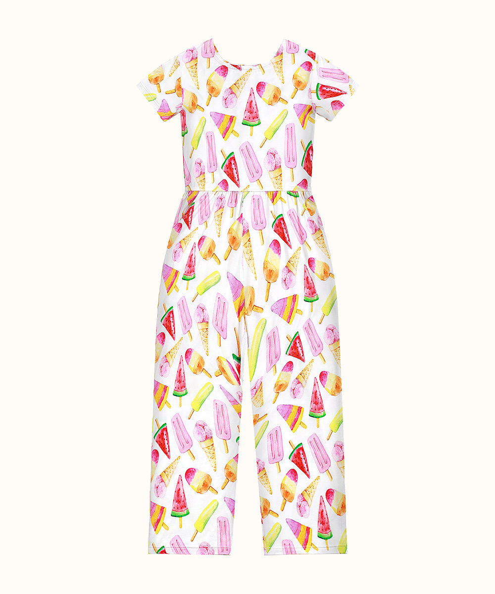 Preschool Girls Short Sleeve Bamboo Outfits