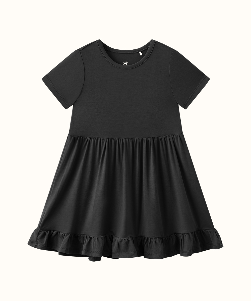 Toddler Girls Short Sleeve Summer Dresses