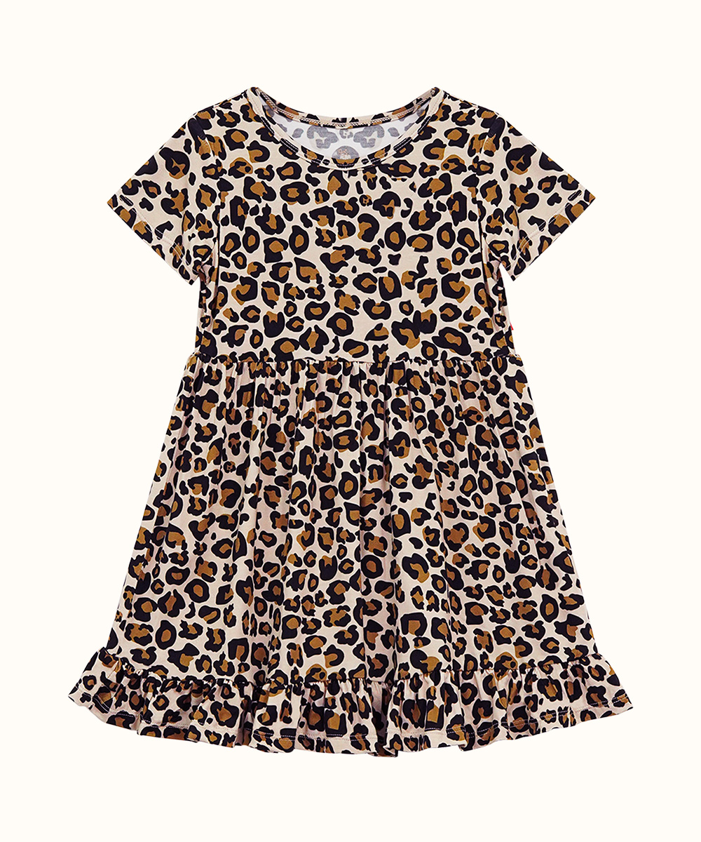 Toddler Girls Short Sleeve Summer Dresses