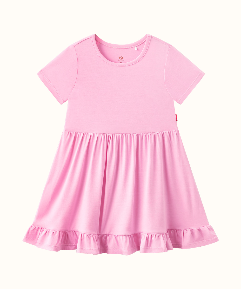 Toddler Girls Short Sleeve Summer Dresses
