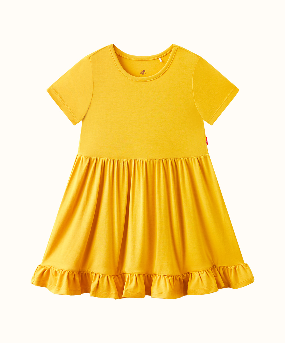 Toddler Girls Short Sleeve Summer Dresses