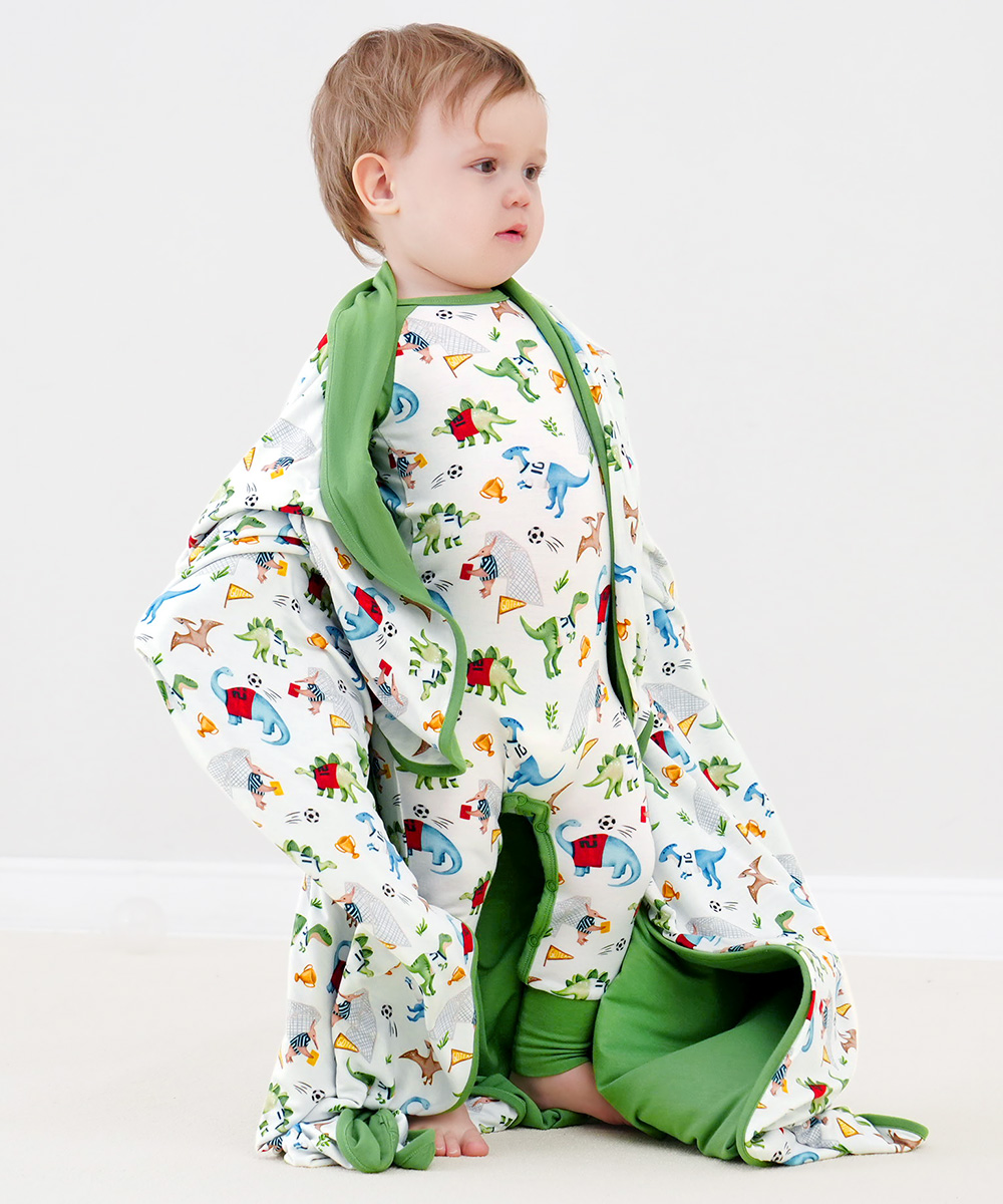 Dinosaur Bamboo Swaddle Blankets for Baby