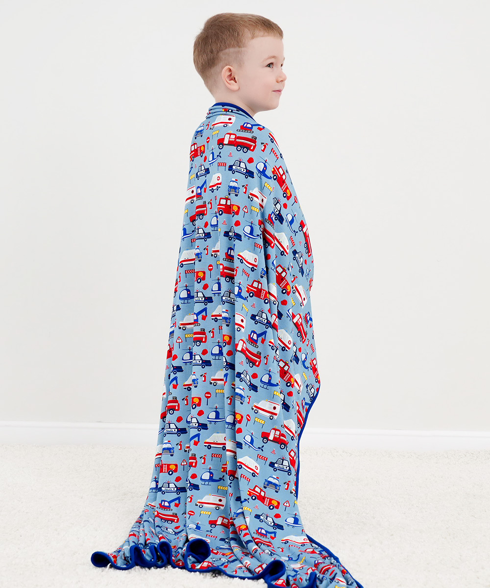Rescue Team Bamboo Swaddle Blankets for Baby