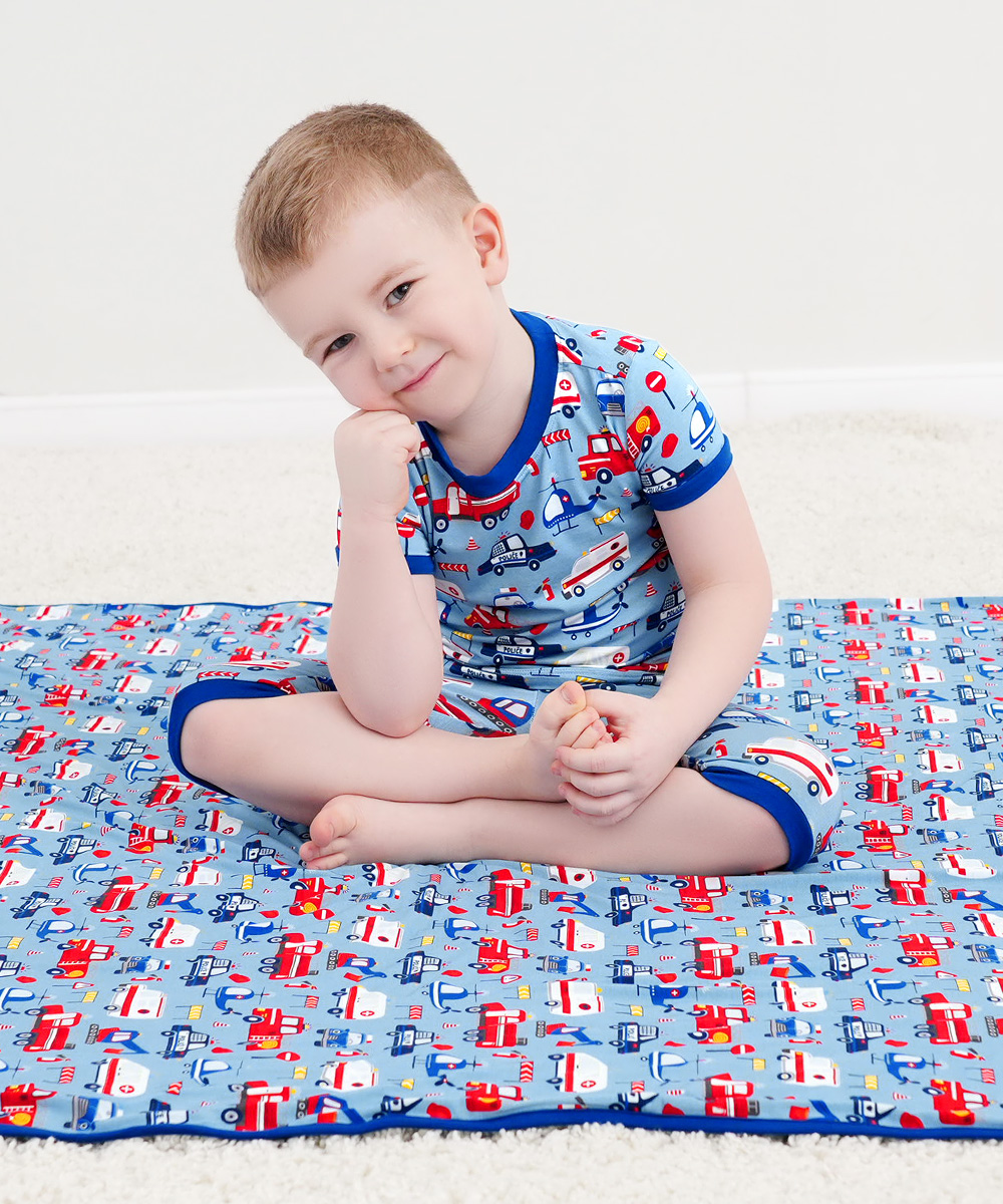 Rescue Team Bamboo Swaddle Blankets for Baby