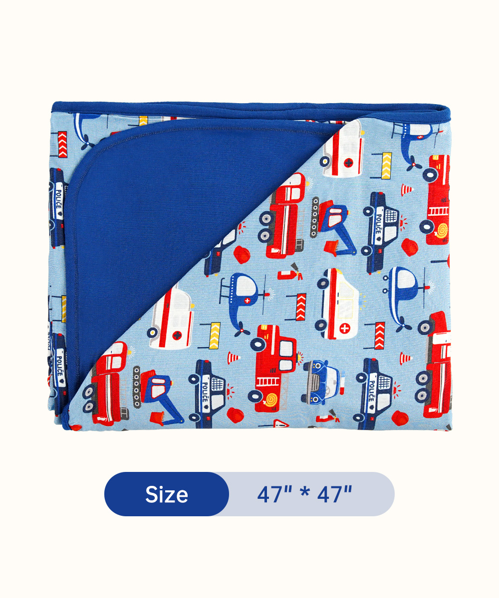 Rescue Team Bamboo Swaddle Blankets for Baby
