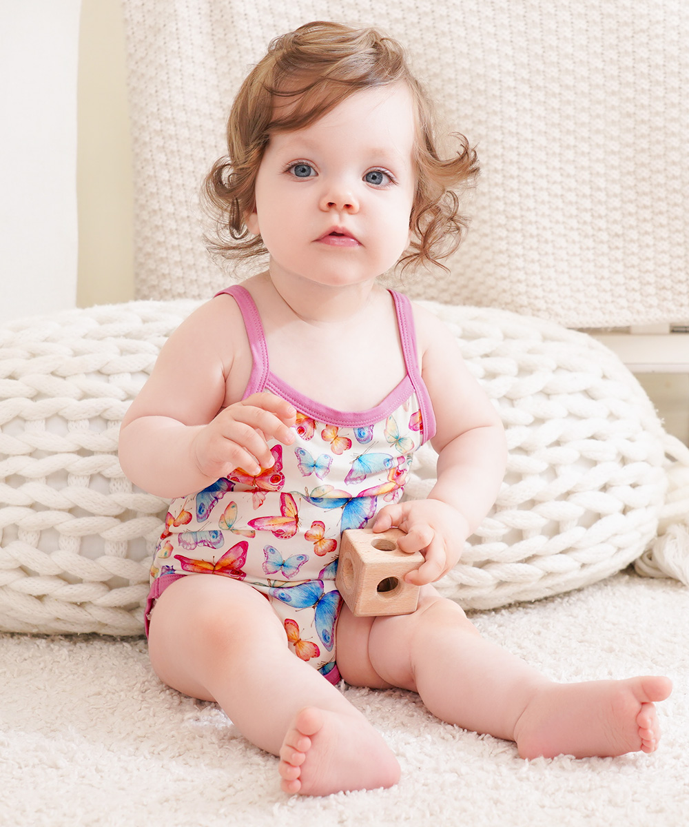 3-Pack Baby Girl Sleeveless and Camisole Bodysuit