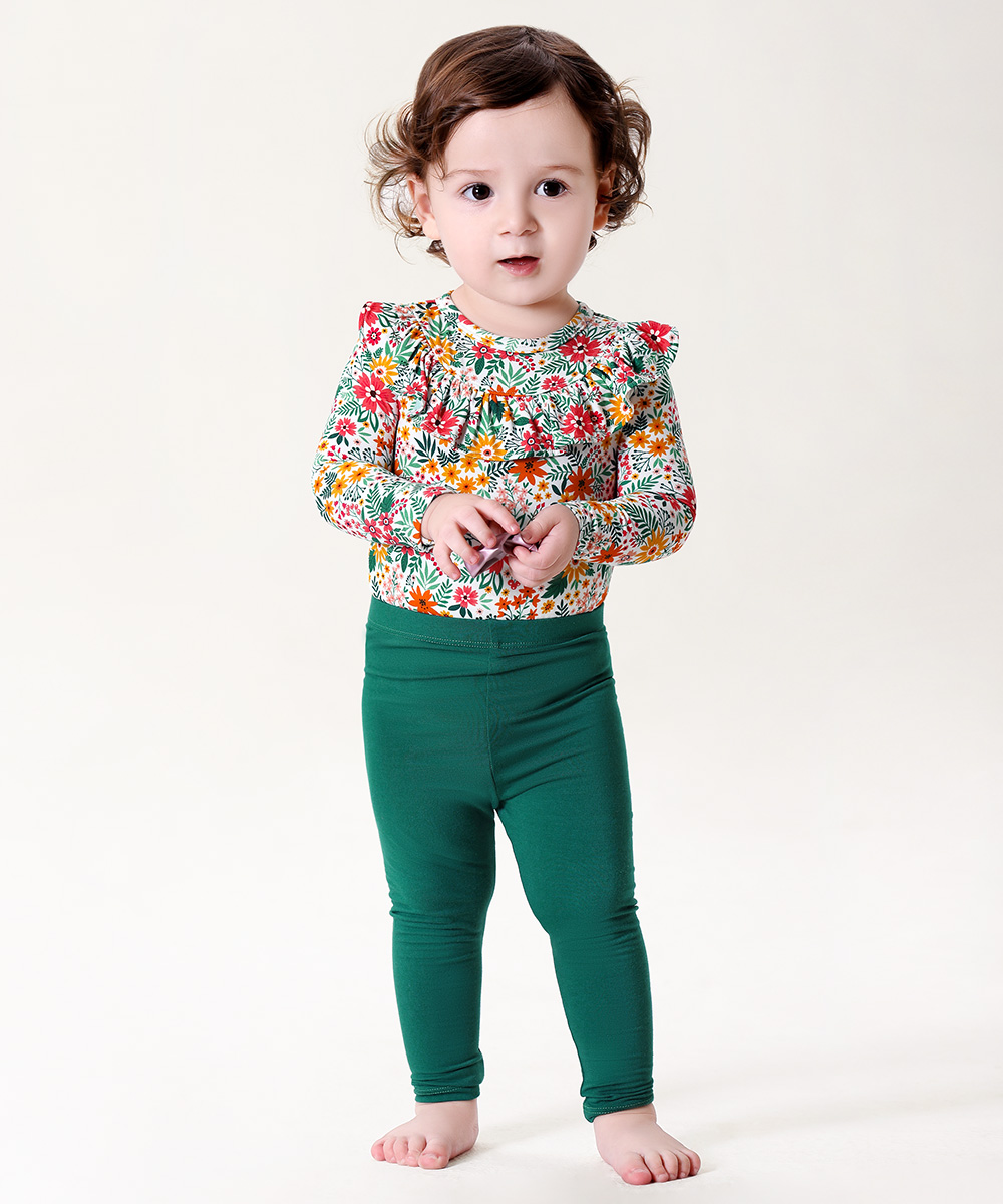 Bamboo Bodysuit with Long Pant Outfit Sets