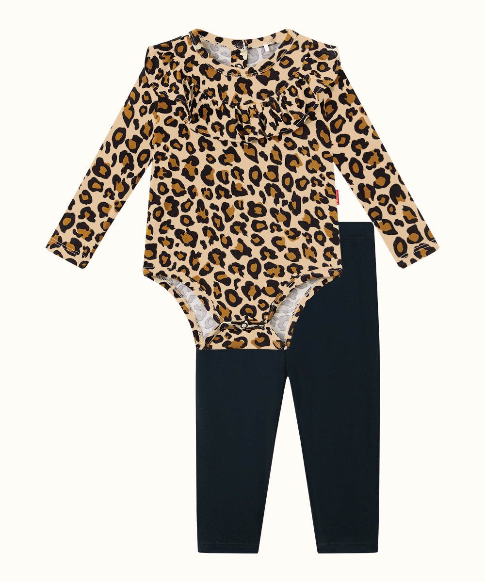 Bamboo Bodysuit with Long Pant Outfit Sets