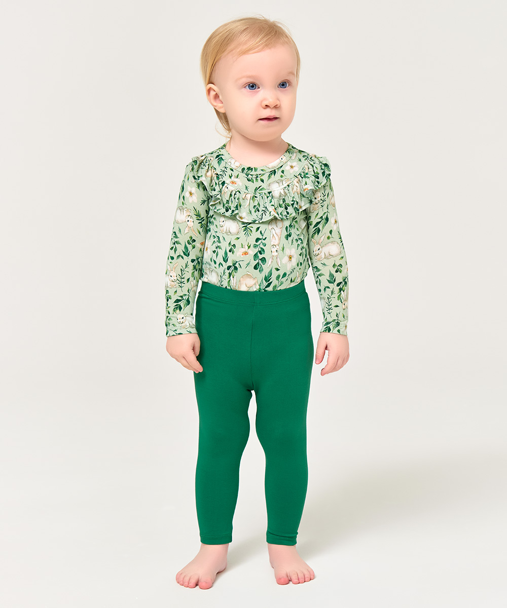 Bamboo Bodysuit with Long Pant Outfit Sets