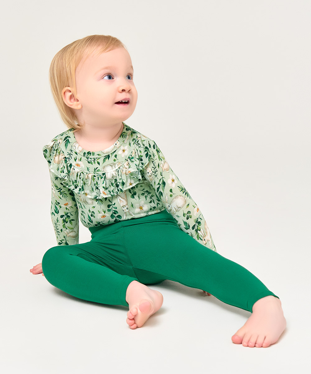 Bamboo Bodysuit with Long Pant Outfit Sets