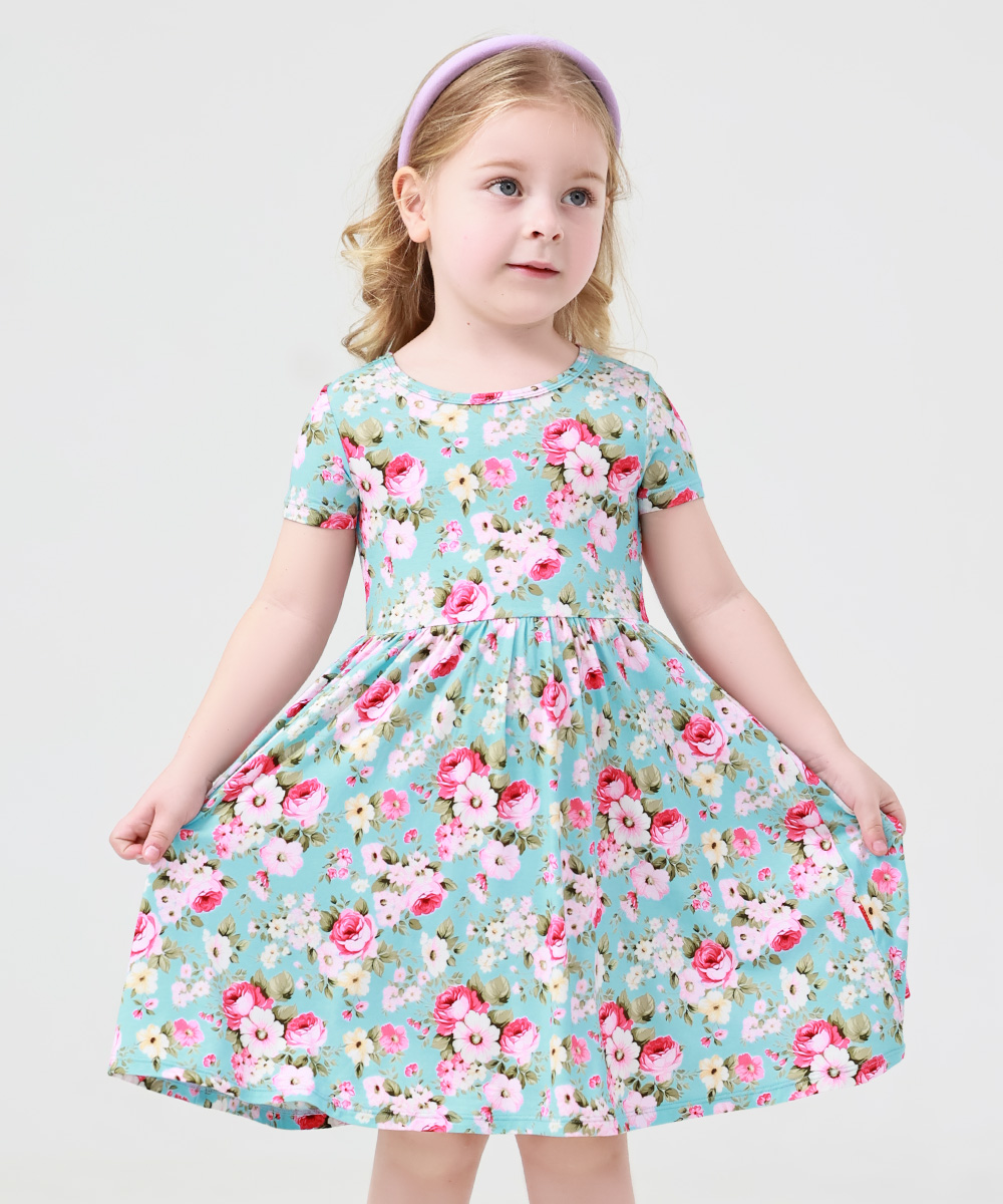Toddler Girl Bamboo Summer Dress
