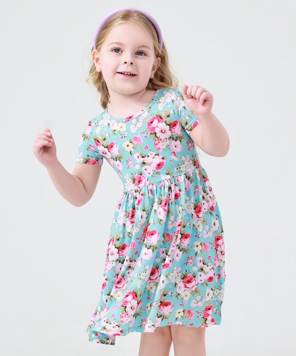 Toddler Girl Bamboo Summer Dress