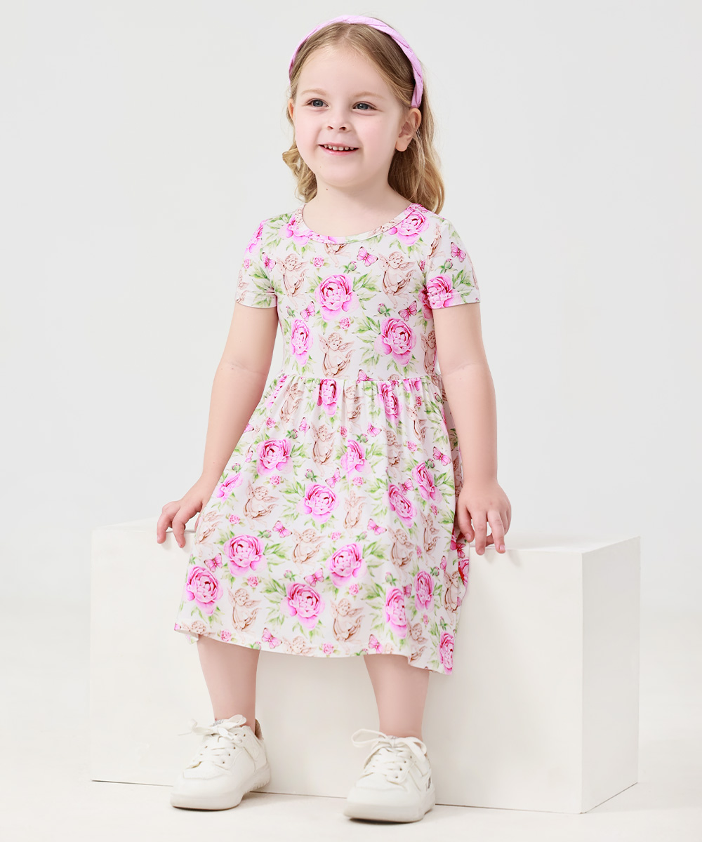 Toddler Girl Bamboo Summer Dress