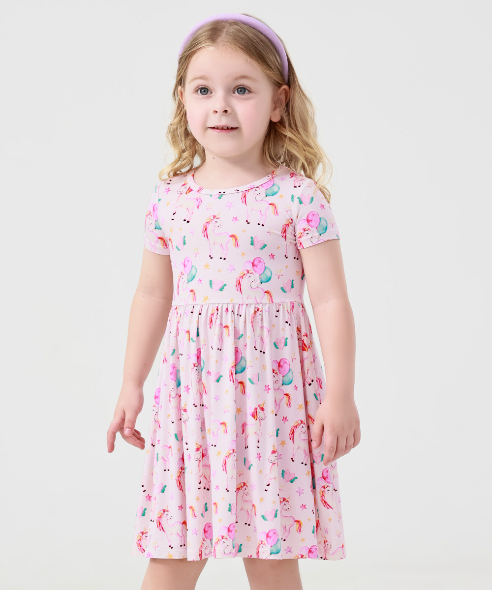 Toddler Girl Bamboo Summer Dress