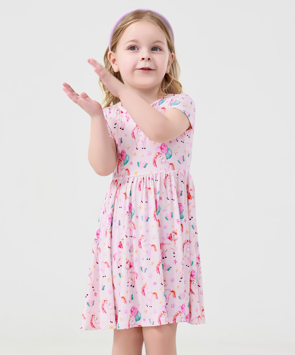 Toddler Girl Bamboo Summer Dress