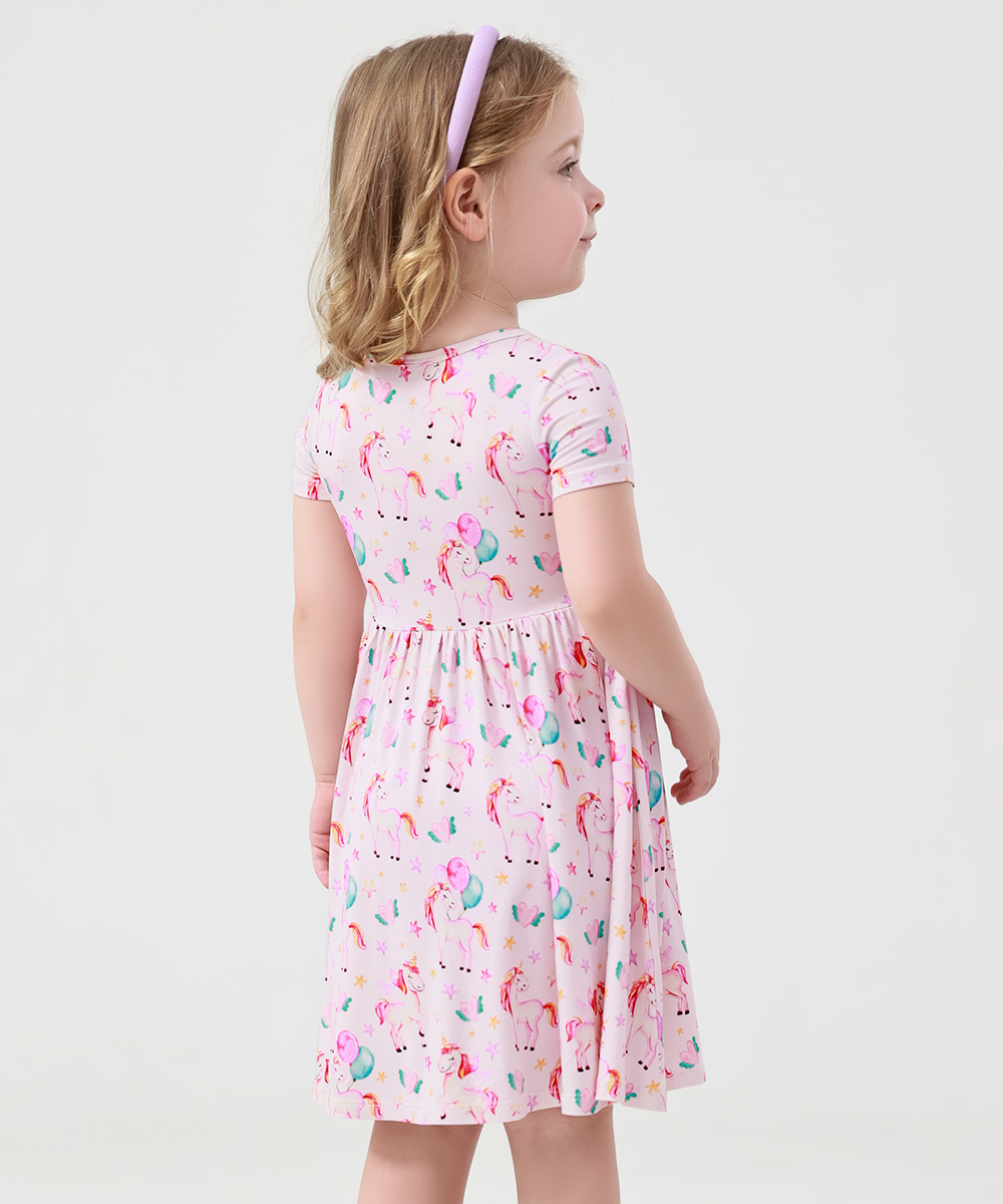Toddler Girl Bamboo Summer Dress