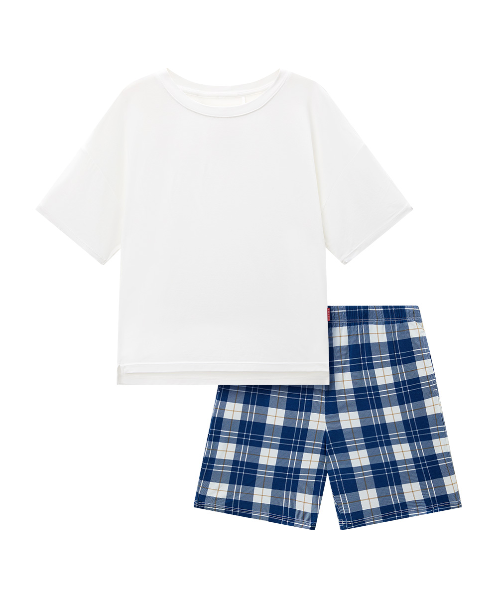 Boys Short Sleeve Summer 2 Piece Pajama Sets