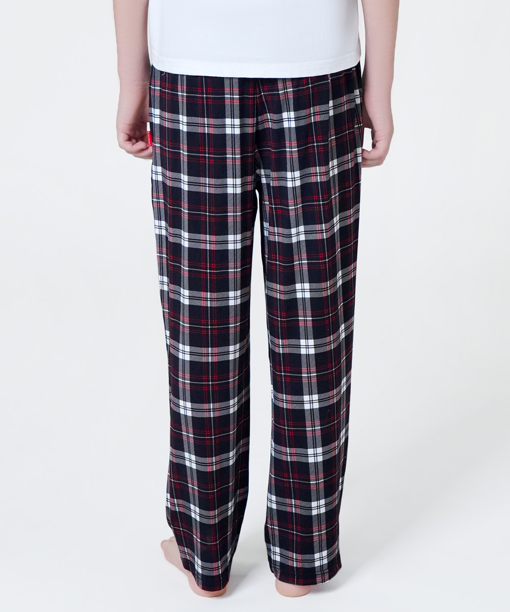 6-14Y Boys Drawstring Waist Bamboo Pajama Pants