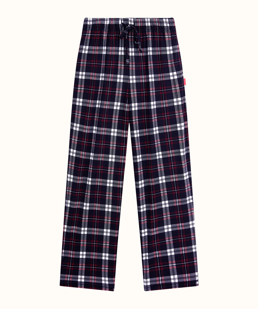 6-14Y Boys Drawstring Waist Bamboo Pajama Pants