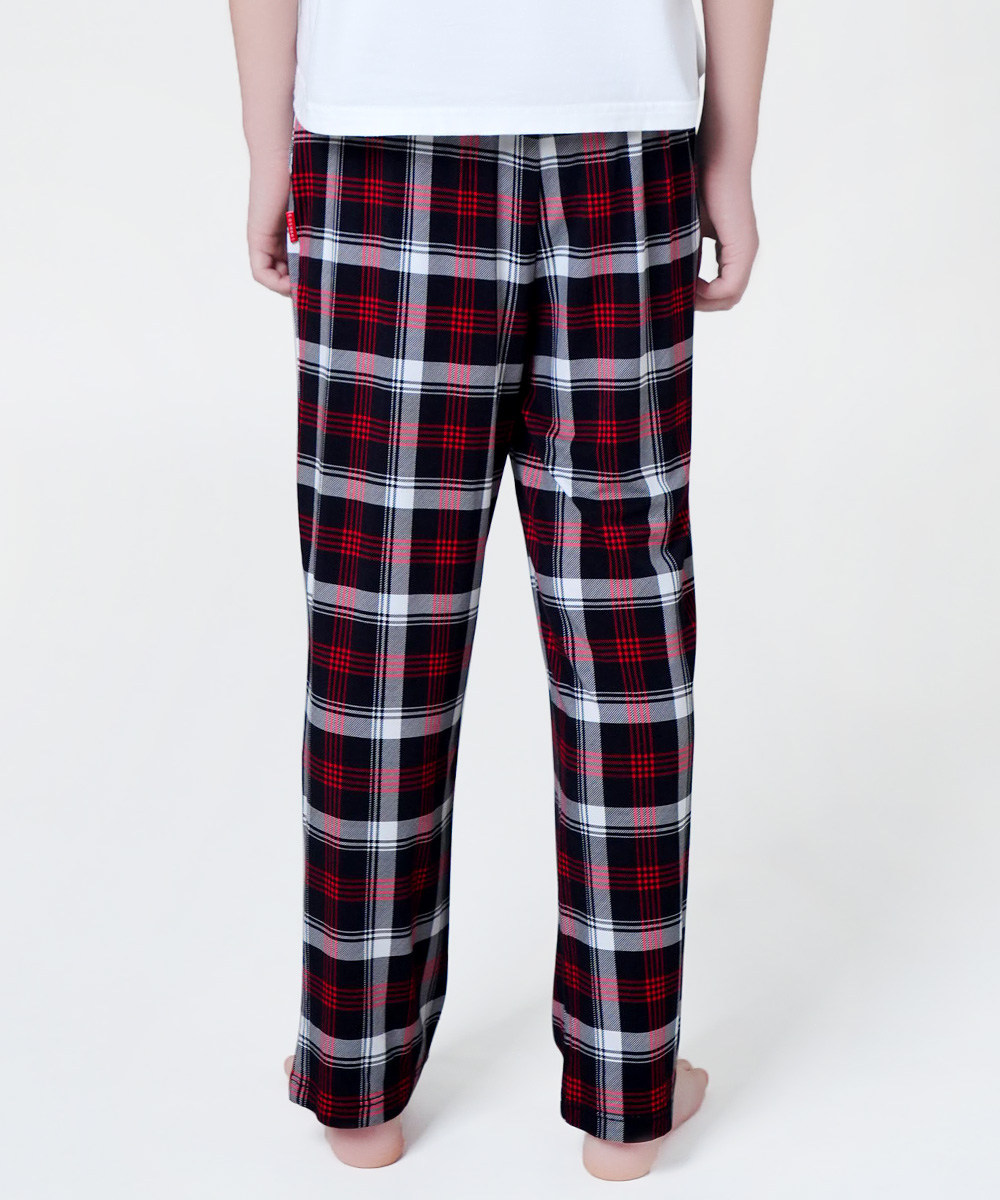 6-14Y Boys Drawstring Waist Bamboo Pajama Pants