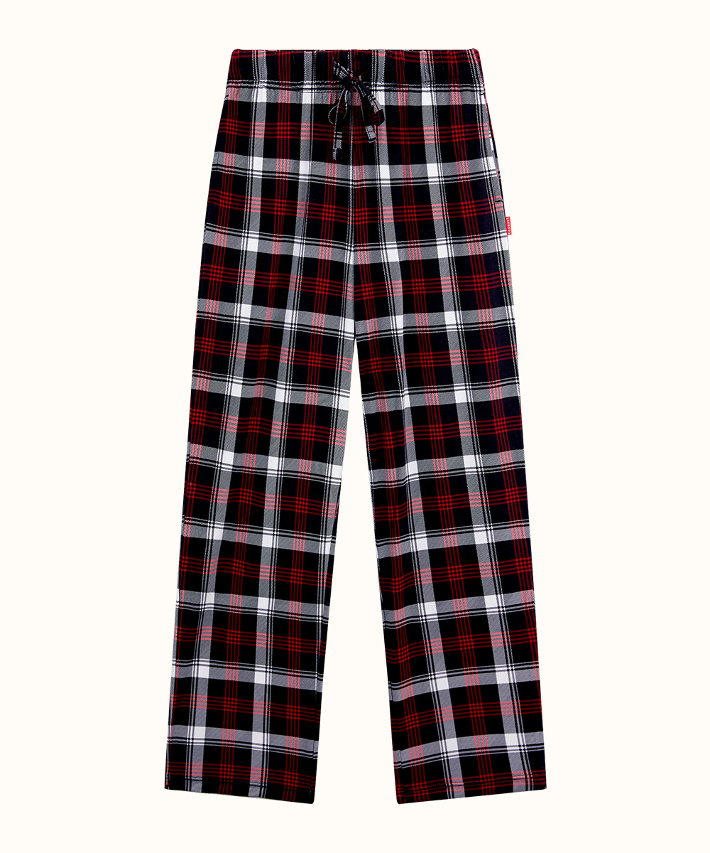 6-14Y Boys Drawstring Waist Bamboo Pajama Pants