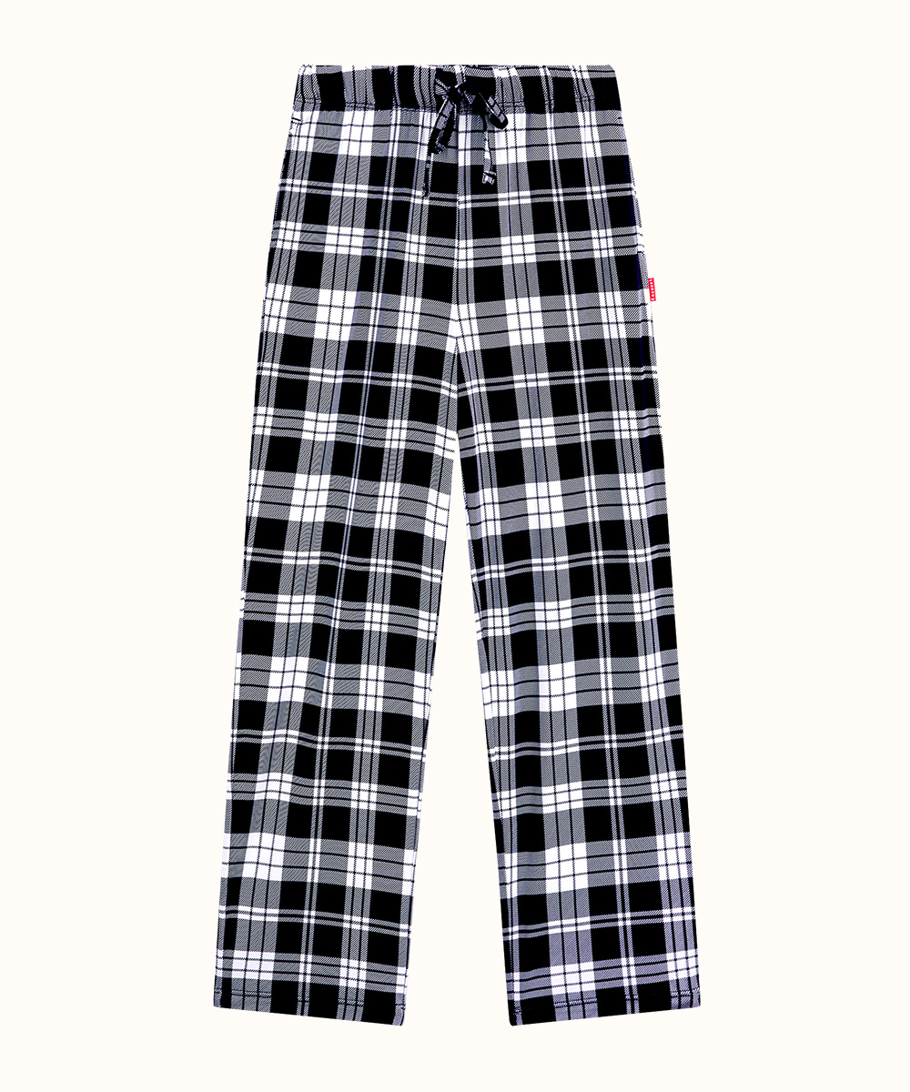 6-14Y Boys Drawstring Waist Bamboo Pajama Pants