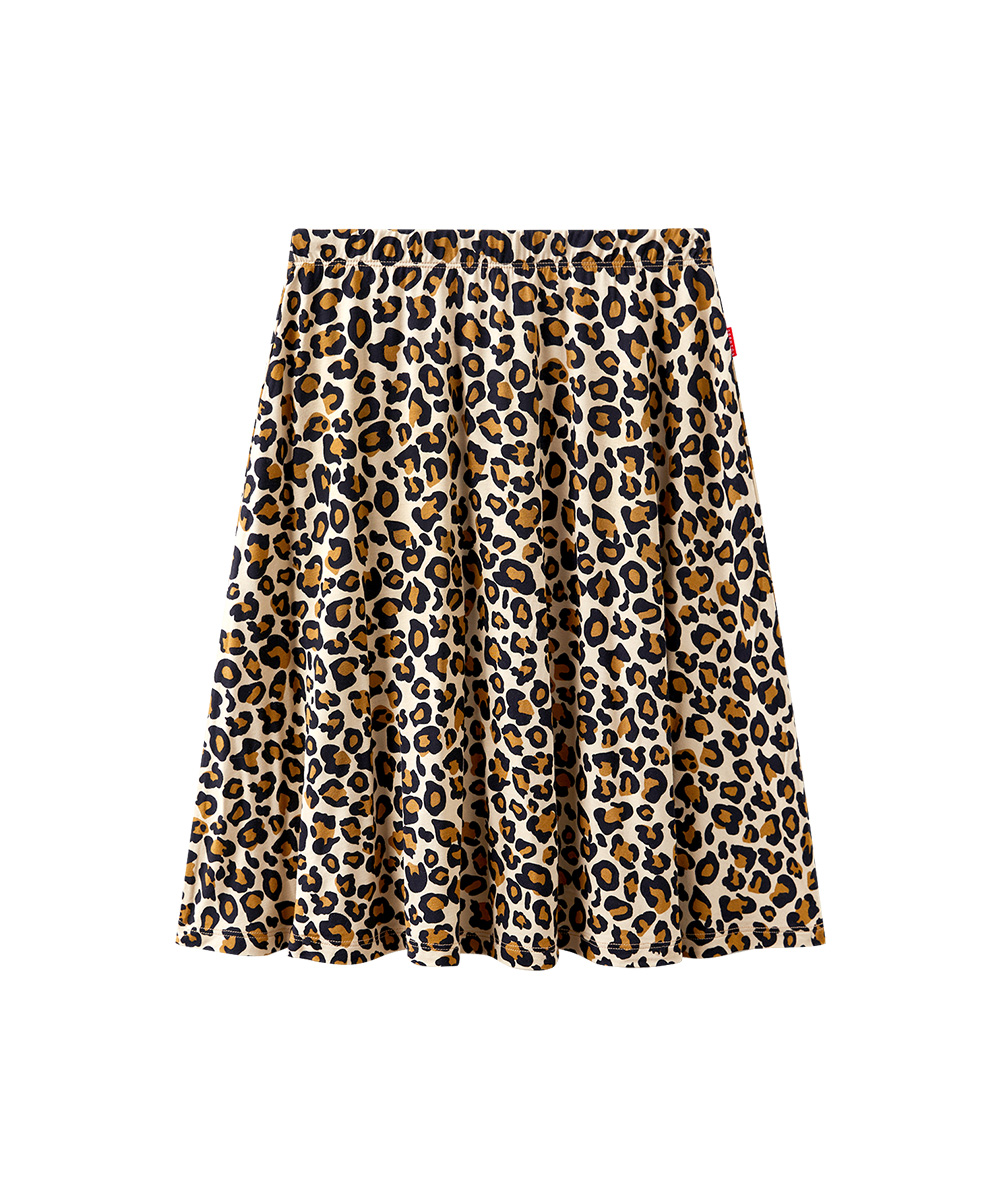 Kids Girls Flowy A-Line Skirt Knee Length Casual Skirt