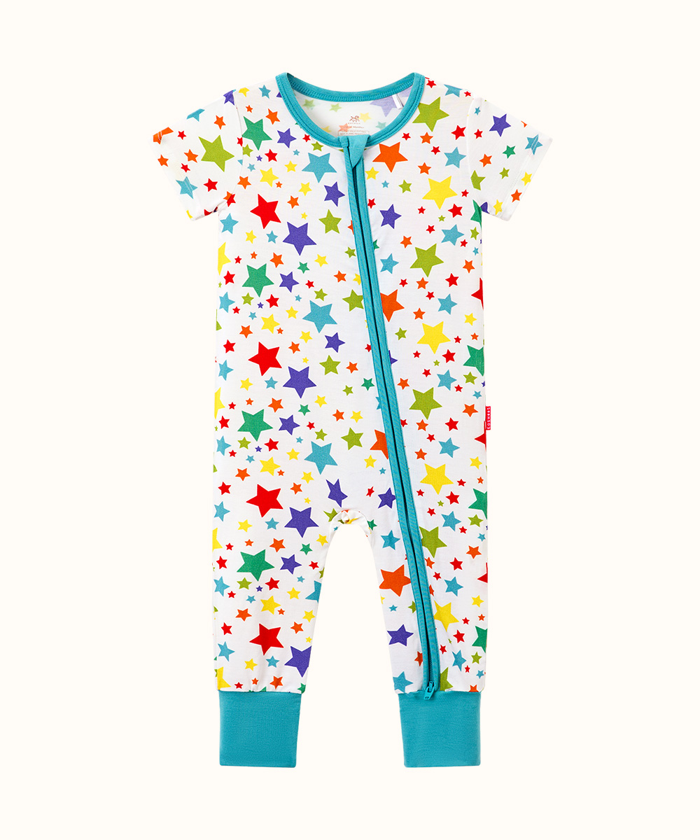 Baby Bamboo Footless One-Piece Rompers