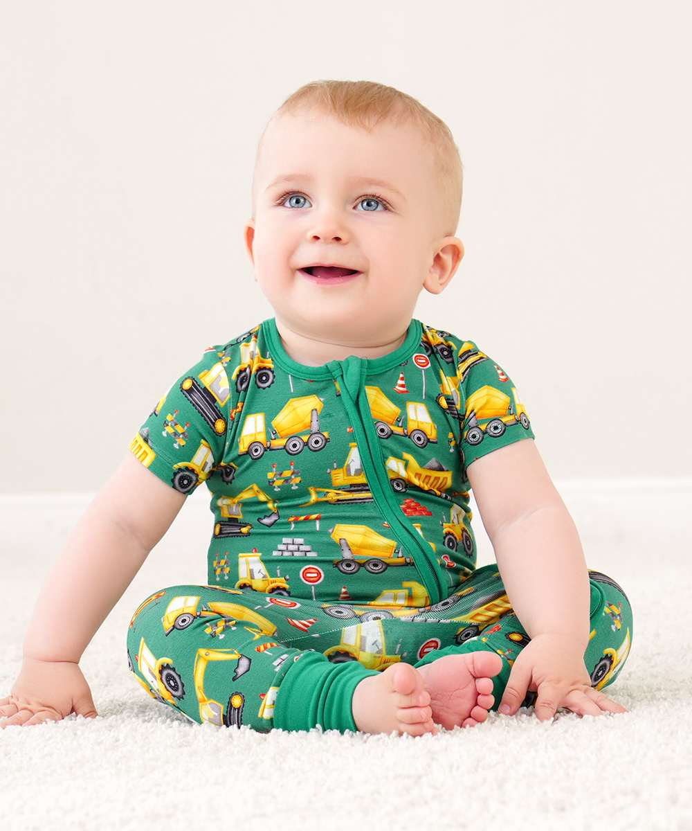 Baby Bamboo Footless One-Piece Rompers