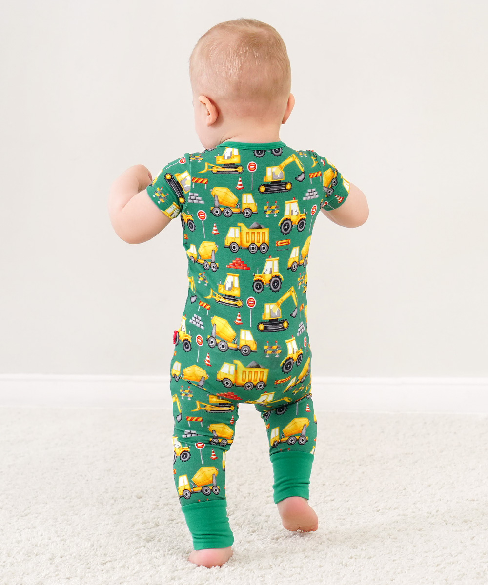 Baby Bamboo Footless One-Piece Rompers