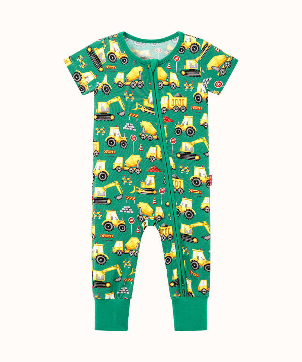 Baby Bamboo Footless One-Piece Rompers