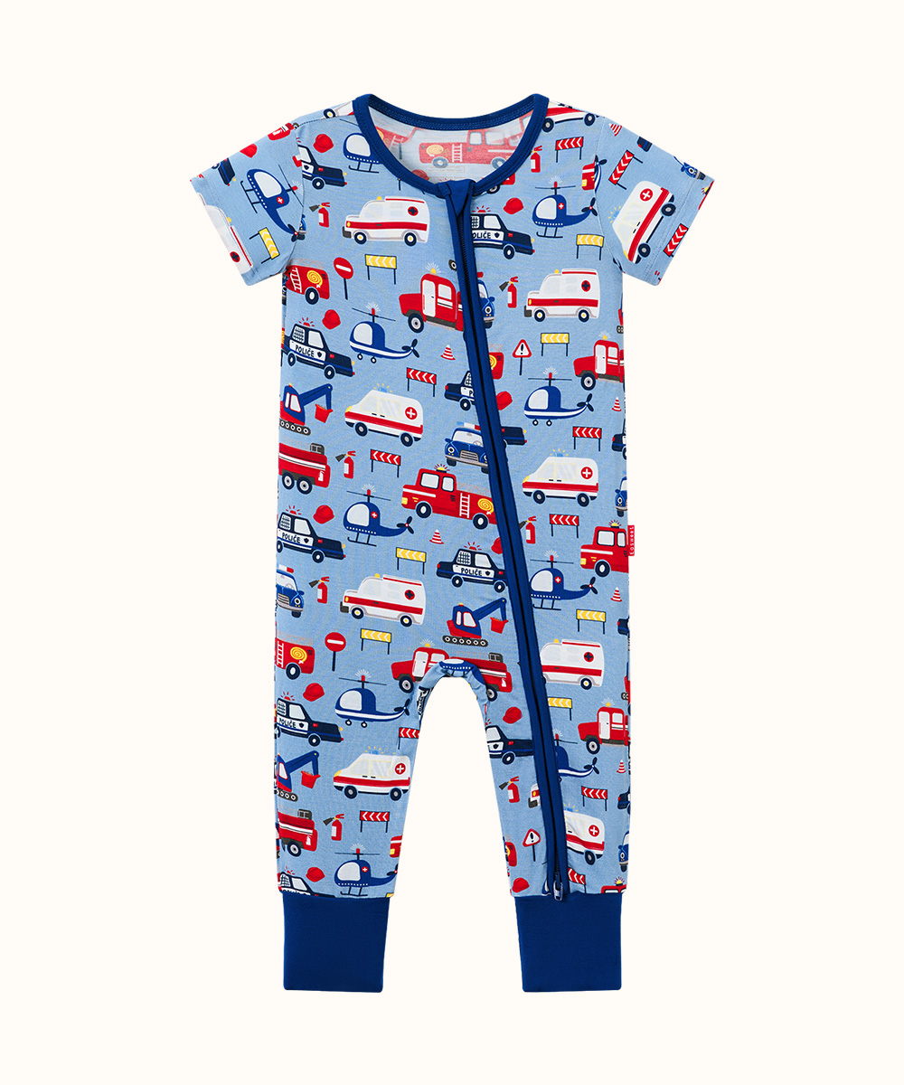 Baby Bamboo Footless One-Piece Rompers