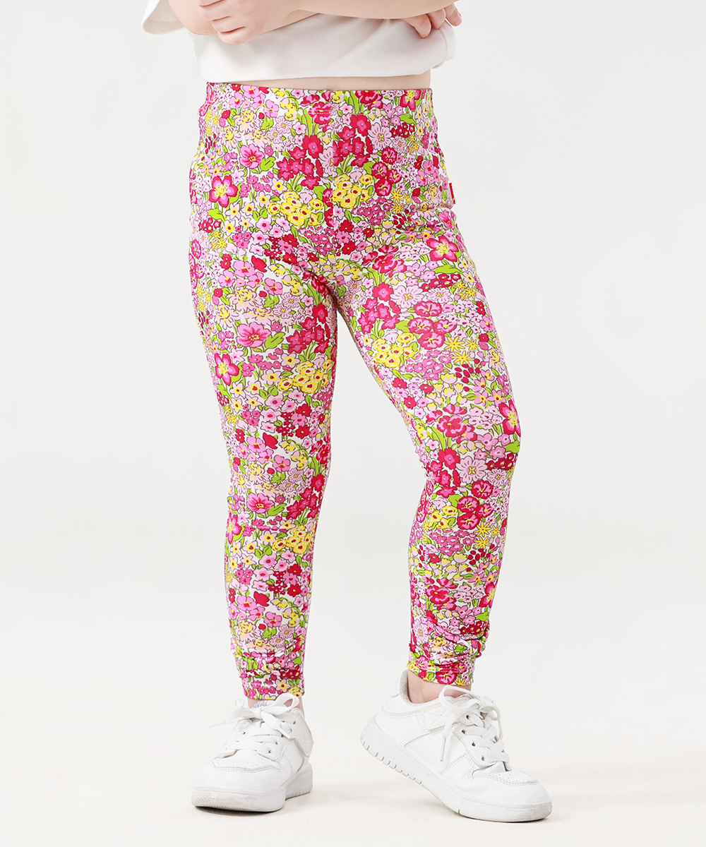 GirlS' Bamboo Bowknot Colorful Leggings