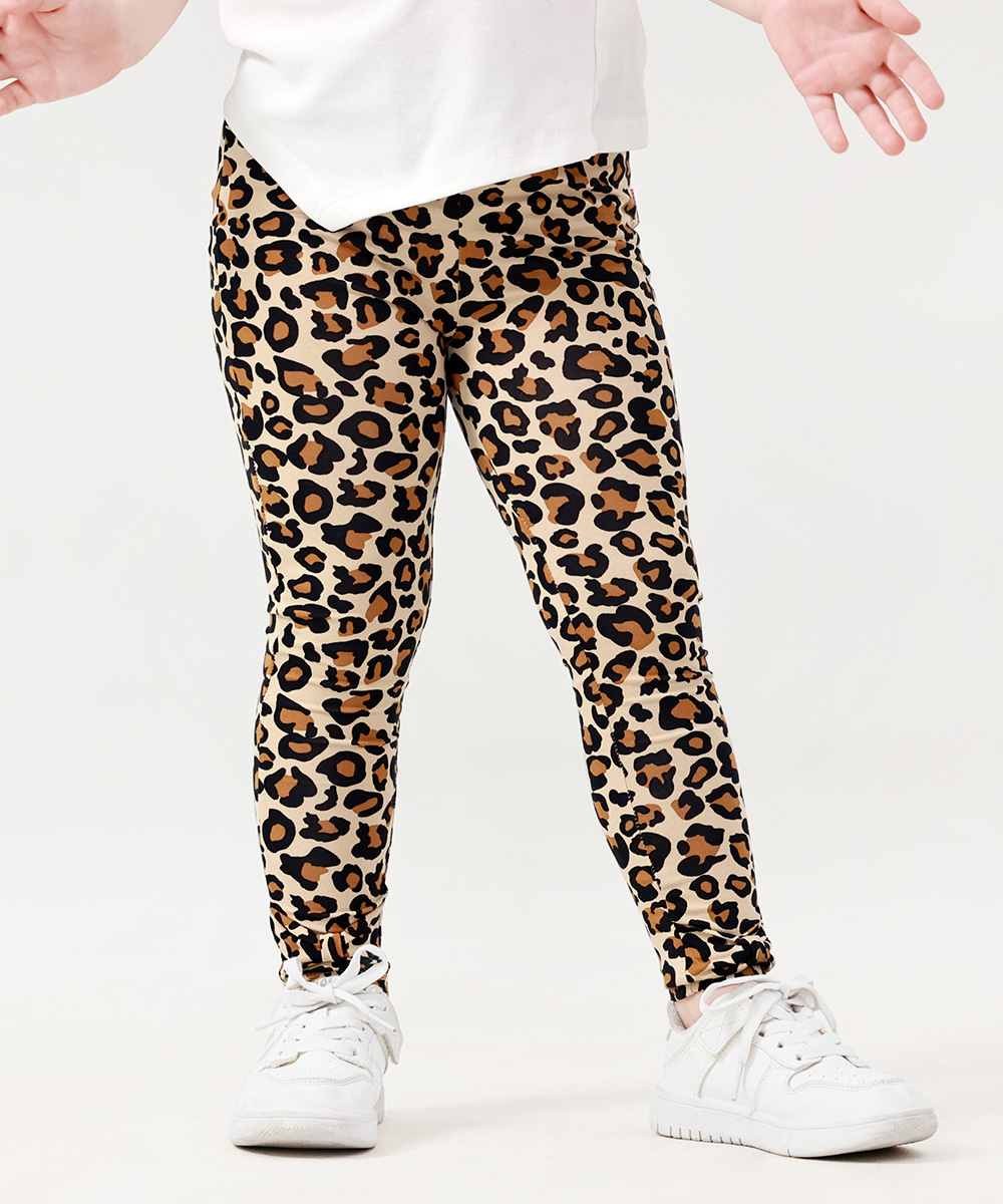 GirlS' Bamboo Bowknot Colorful Leggings