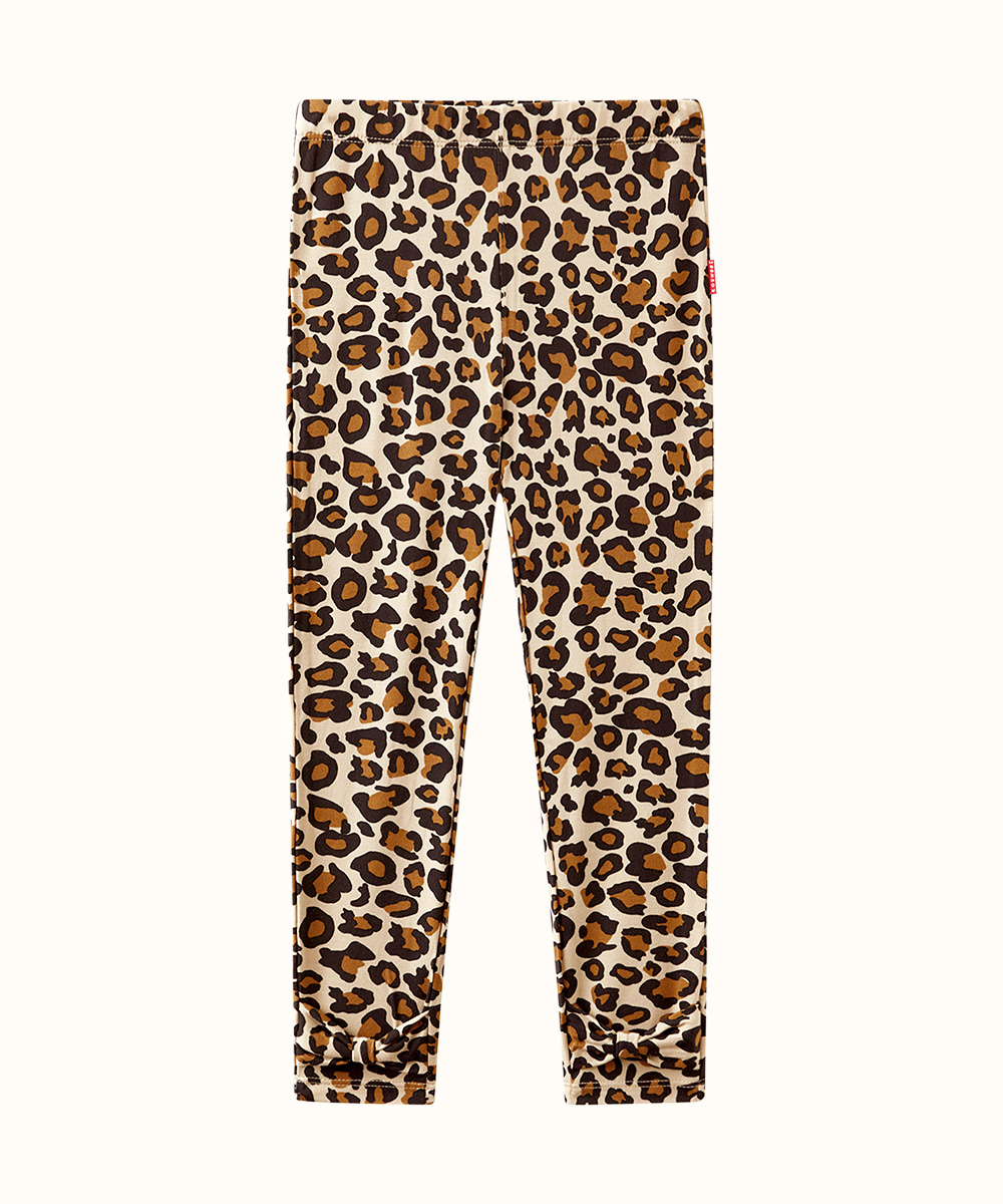 GirlS' Bamboo Bowknot Colorful Leggings