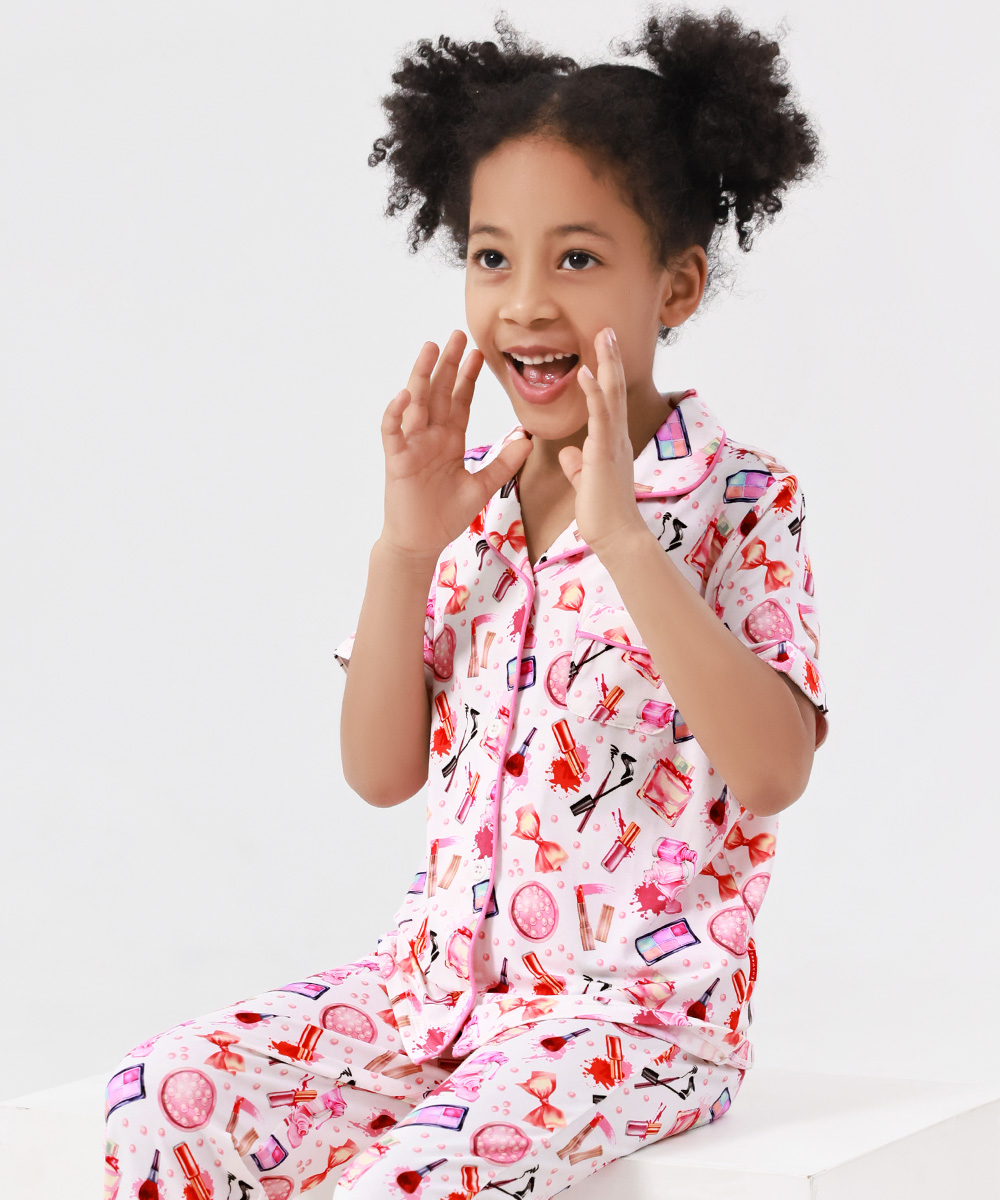 2-Piece Big Girls' Bamboo Pajama Sets