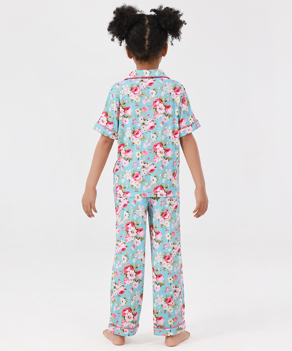2-Piece Big Girls' Bamboo Pajama Sets