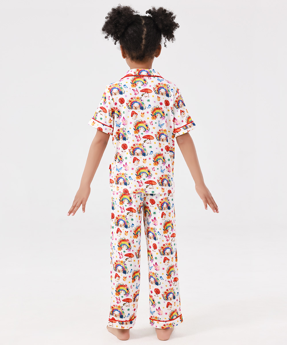 2-Piece Big Girls' Bamboo Pajama Sets