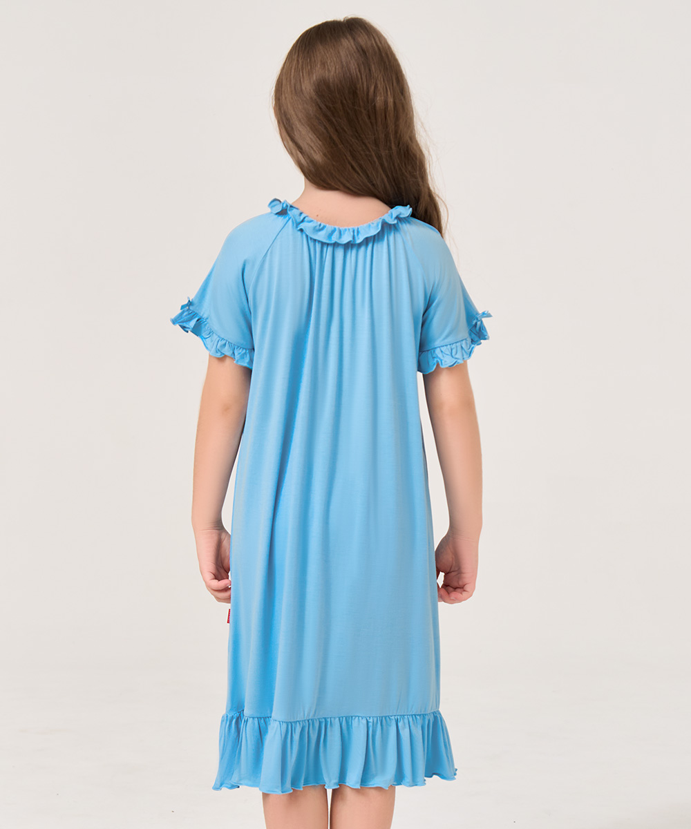 Big Girls Ruffle Hem Nightgowns