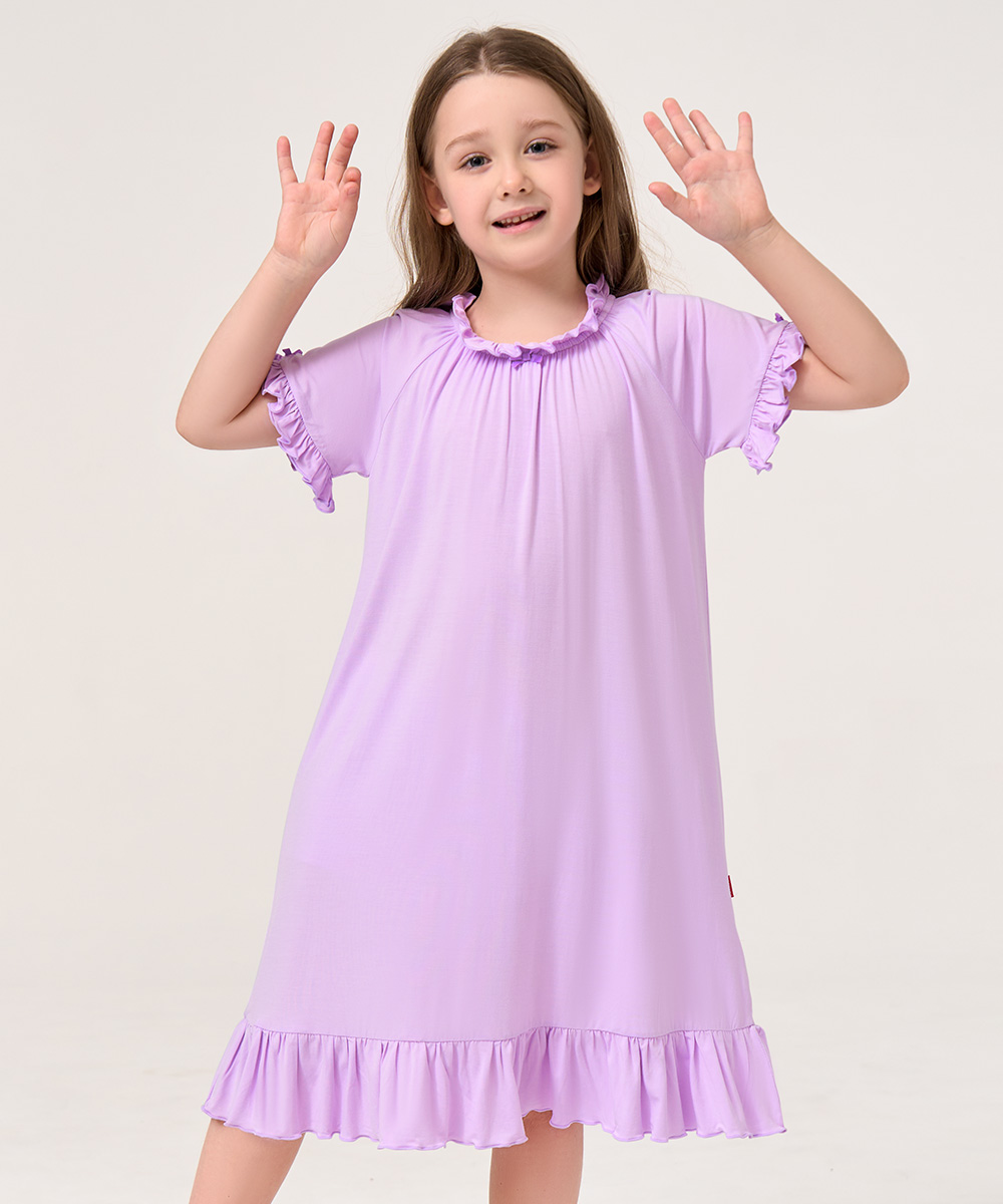 Big Girls Ruffle Hem Nightgowns
