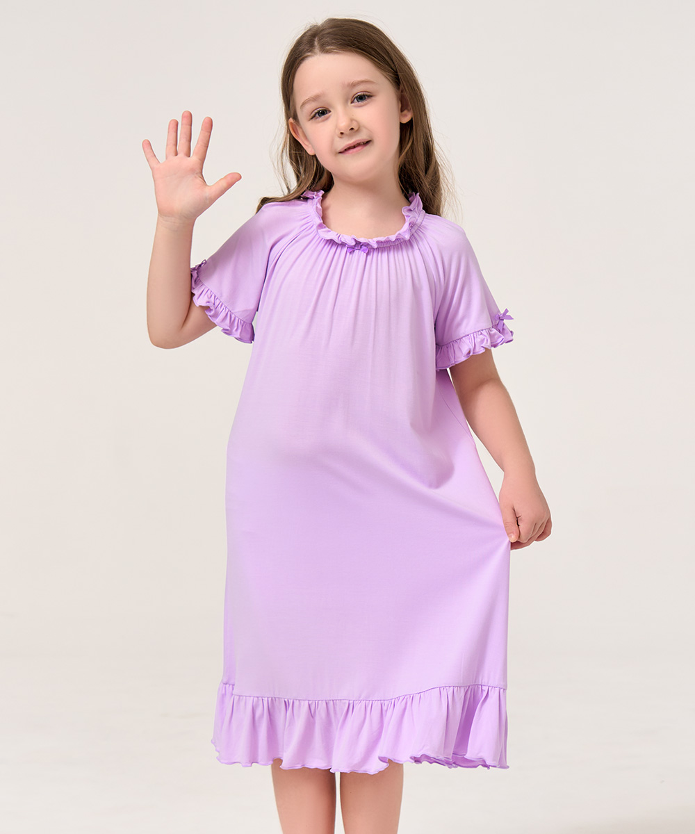 Big Girls Ruffle Hem Nightgowns