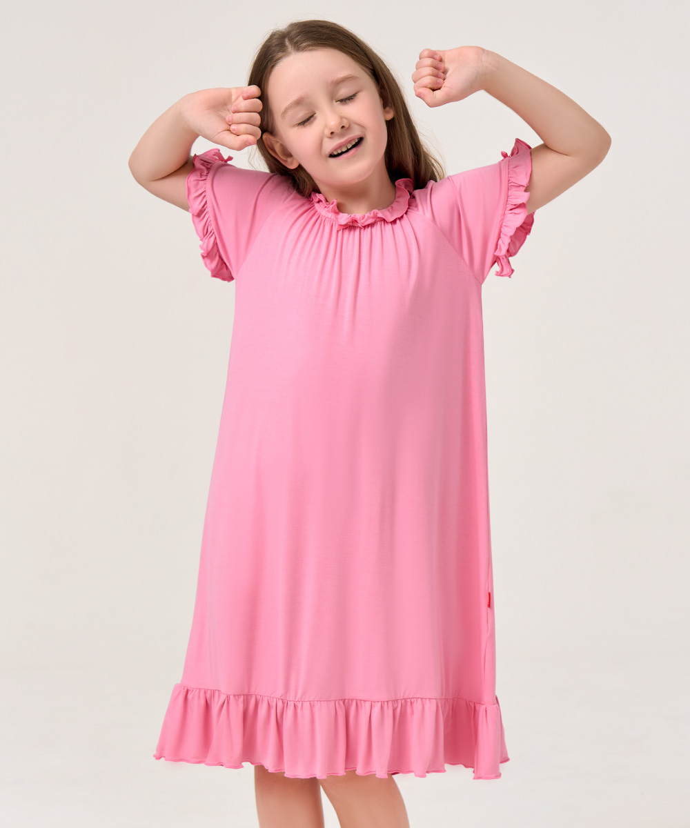 Big Girls Ruffle Hem Nightgowns