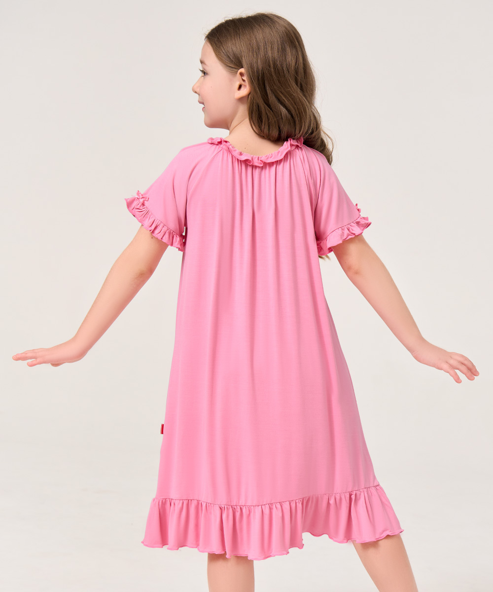 Big Girls Ruffle Hem Nightgowns