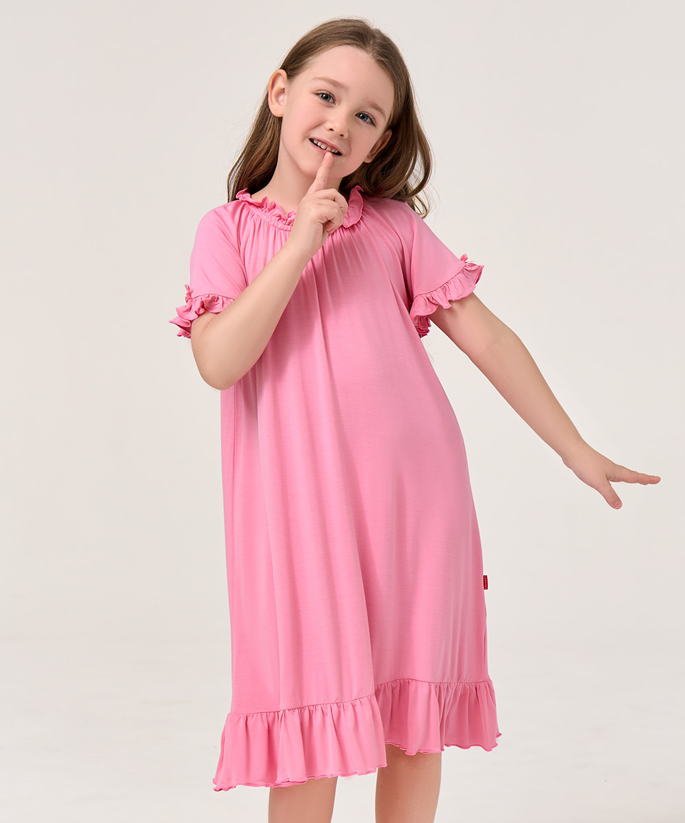 Big Girls Ruffle Hem Nightgowns